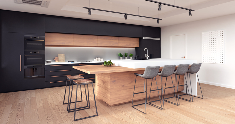 image of a modernize kitchen with interior design